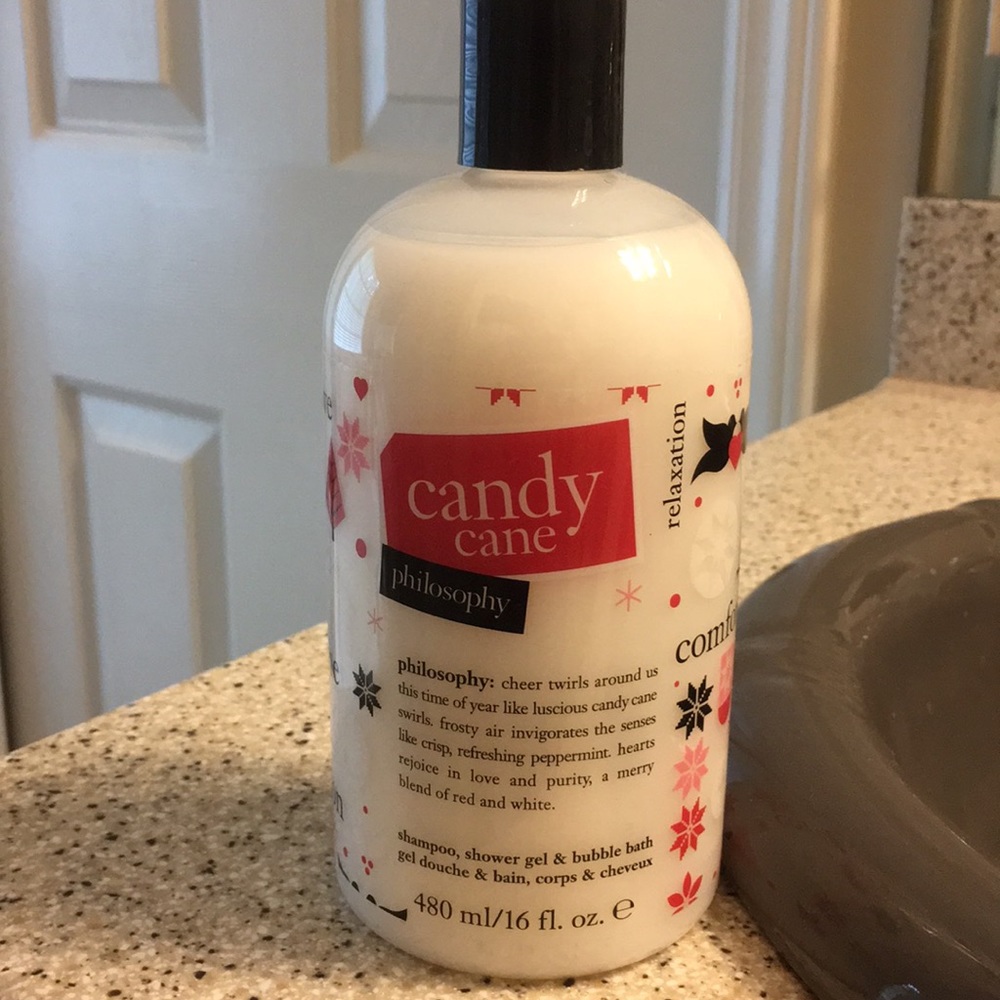 Philosophy Candy Cane 16oz shampoo/shower gel/bath